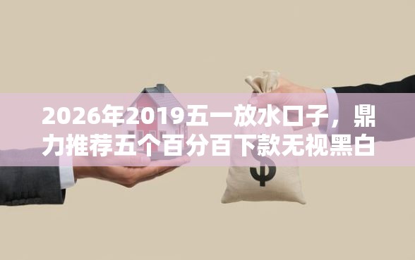 2026年2019五一放水口子，鼎力推荐五个百分百下款无视黑白户网贷口子