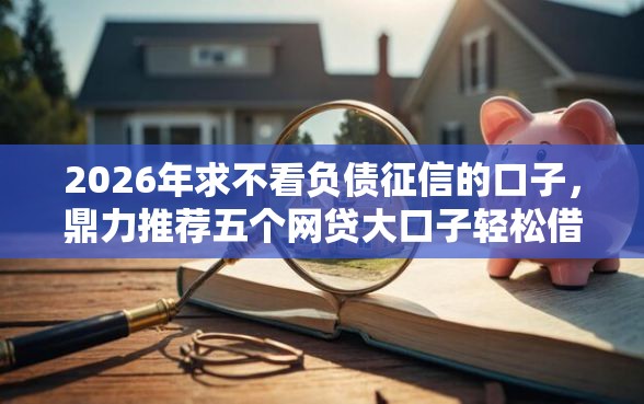 2026年求不看负债征信的口子，鼎力推荐五个网贷大口子轻松借软件