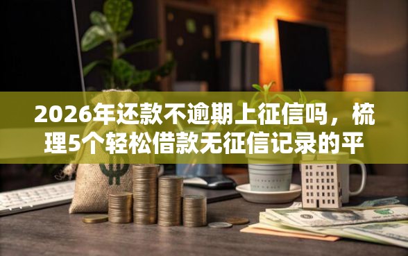 2026年还款不逾期上征信吗，梳理5个轻松借款无征信记录的平台