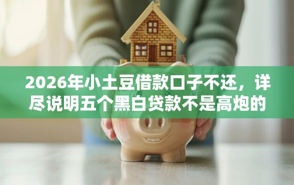 2026年小土豆借款口子不还,详尽说明五个黑白贷款不是高炮的软件 2026年小土豆借款口子不还,详尽说明五个黑白贷款不是高炮的软件