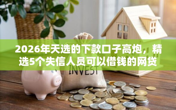 2026年天选的下款口子高炮,精选5个失信人员可以借钱的网贷口子 2026年天选的下款口子高炮,精选5个失信人员可以借钱的网贷口子