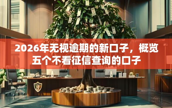 2026年无视逾期的新口子，概览五个不看征信查询的口子