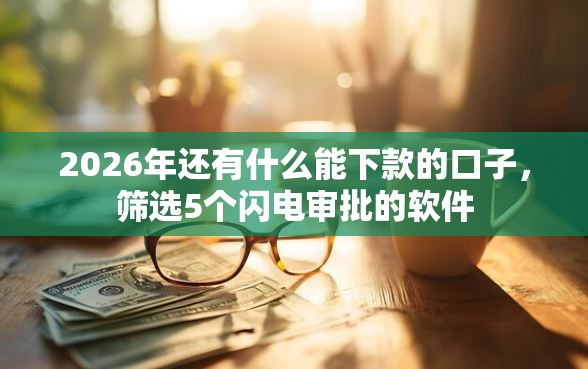 2026年还有什么能下款的口子,筛选5个闪电审批的软件 2026年还有什么能下款的口子,筛选5个闪电审批的软件
