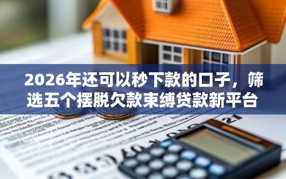 2026年还可以秒下款的口子，筛选五个摆脱欠款束缚贷款新平台