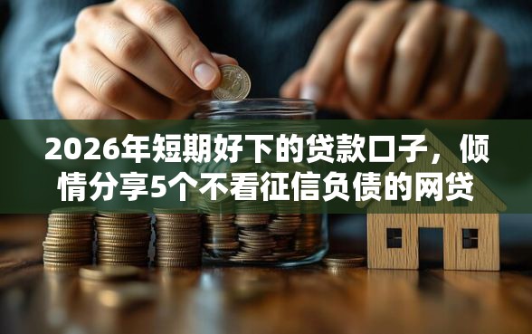 2026年短期好下的贷款口子,倾情分享5个不看征信负债的网贷百分百下款平台 2026年短期好下的贷款口子,倾情分享5个不看征信负债的网贷百分百下款平台