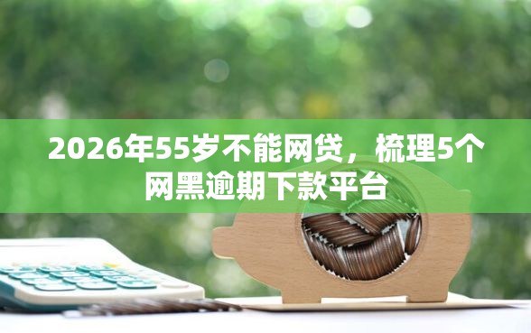 2026年55岁不能网贷,梳理5个网黑逾期下款平台 2026年55岁不能网贷,梳理5个网黑逾期下款平台