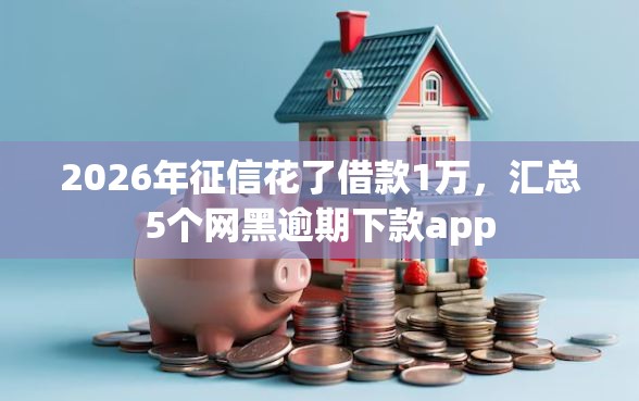 2026年征信花了借款1万，汇总5个网黑逾期下款app