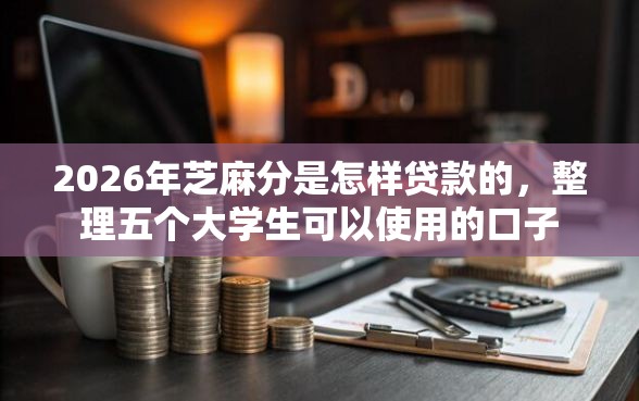 2026年芝麻分是怎样贷款的，整理五个大学生可以使用的口子