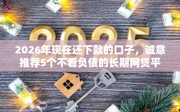 2026年现在还下款的口子，诚意推荐5个不看负债的长期网贷平台