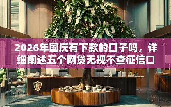 2026年国庆有下款的口子吗，详细阐述五个网贷无视不查征信口子