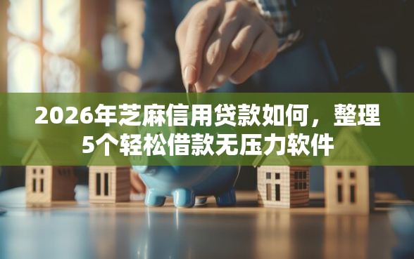 2026年芝麻信用贷款如何，整理5个轻松借款无压力软件