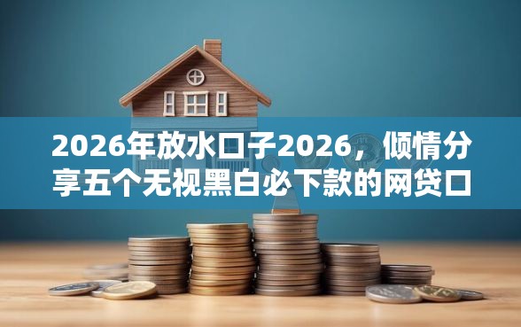 2026年放水口子2026，倾情分享五个无视黑白必下款的网贷口子
