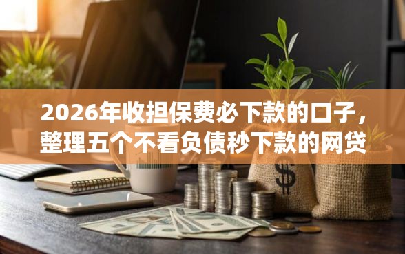 2026年收担保费必下款的口子，整理五个不看负债秒下款的网贷app