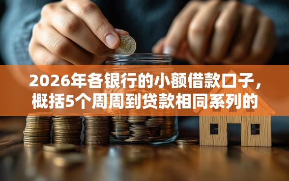 2026年各银行的小额借款口子,概括5个周周到贷款相同系列的口子 2026年各银行的小额借款口子,概括5个周周到贷款相同系列的口子