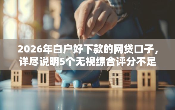 2026年白户好下款的网贷口子，详尽说明5个无视综合评分不足必下款口子
