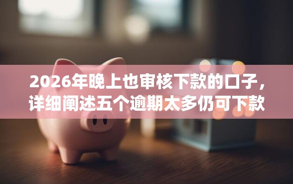 2026年晚上也审核下款的口子，详细阐述五个逾期太多仍可下款的app
