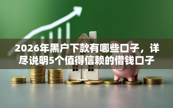 2026年黑户下款有哪些口子，详尽说明5个值得信赖的借钱口子