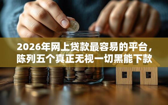 2026年网上贷款最容易的平台，陈列五个真正无视一切黑能下款口子