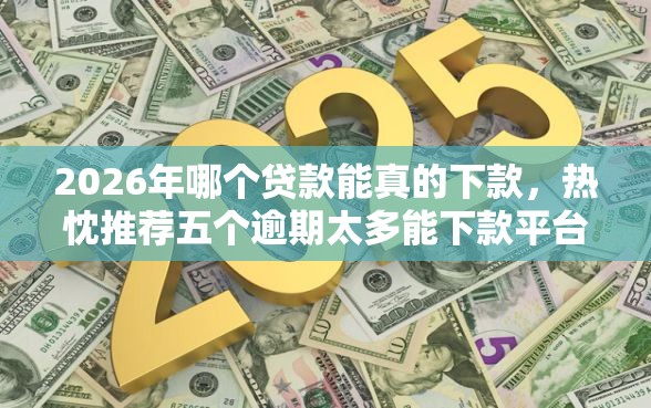 2026年哪个贷款能真的下款，热忱推荐五个逾期太多能下款平台
