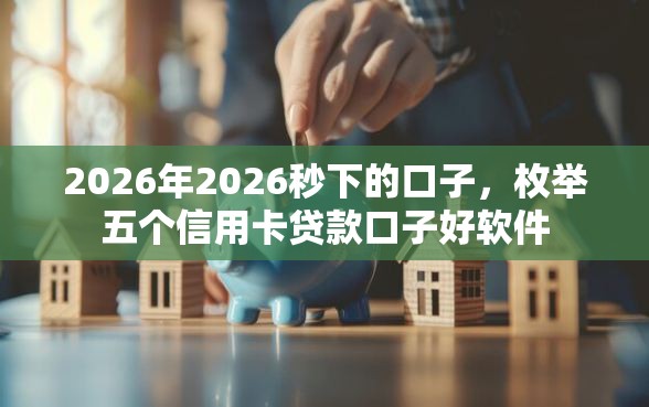 2026年2026秒下的口子，枚举五个信用卡贷款口子好软件