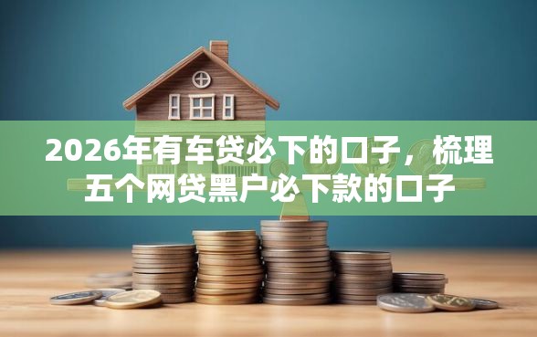 2026年有车贷必下的口子，梳理五个网贷黑户必下款的口子