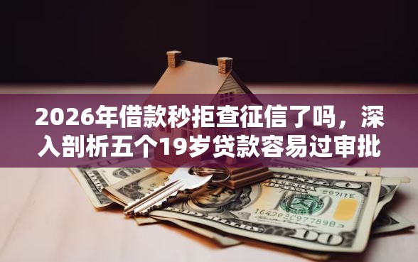 2026年借款秒拒查征信了吗，深入剖析五个19岁贷款容易过审批的软件