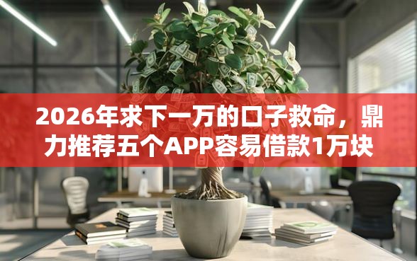 2026年求下一万的口子救命，鼎力推荐五个APP容易借款1万块的平台