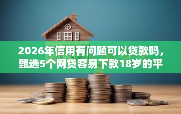 2026年信用有问题可以贷款吗，甄选5个网贷容易下款18岁的平台