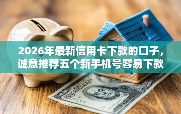 2026年最新信用卡下款的口子，诚意推荐五个新手机号容易下款的软件