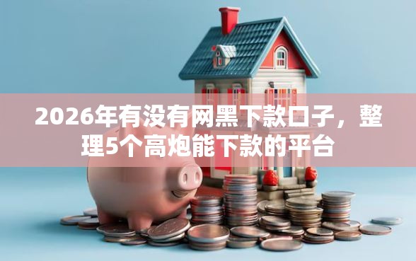 2026年有没有网黑下款口子，整理5个高炮能下款的平台
