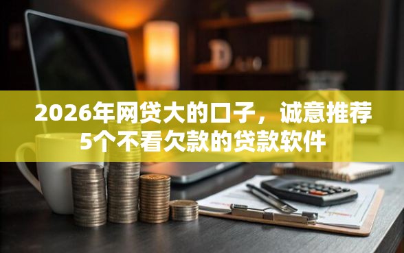 2026年网贷大的口子，诚意推荐5个不看欠款的贷款软件