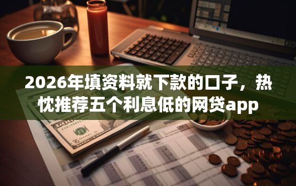 2026年填资料就下款的口子，热忱推荐五个利息低的网贷app