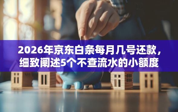 2026年京东白条每月几号还款，细致阐述5个不查流水的小额度贷款平台