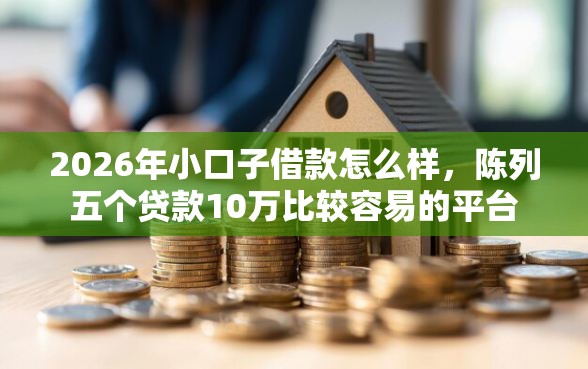 2026年小口子借款怎么样，陈列五个贷款10万比较容易的平台