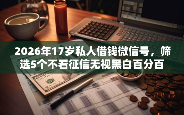2026年17岁私人借钱微信号，筛选5个不看征信无视黑白百分百下款
