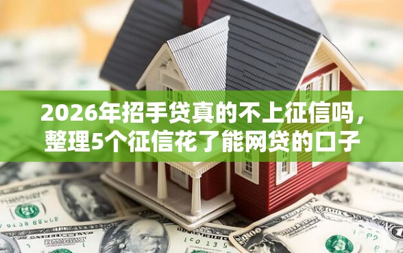 2026年招手贷真的不上征信吗，整理5个征信花了能网贷的口子