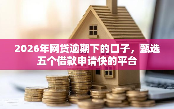 2026年网贷逾期下的口子，甄选五个借款申请快的平台