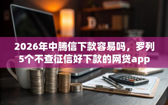 2026年中腾信下款容易吗，罗列5个不查征信好下款的网贷app