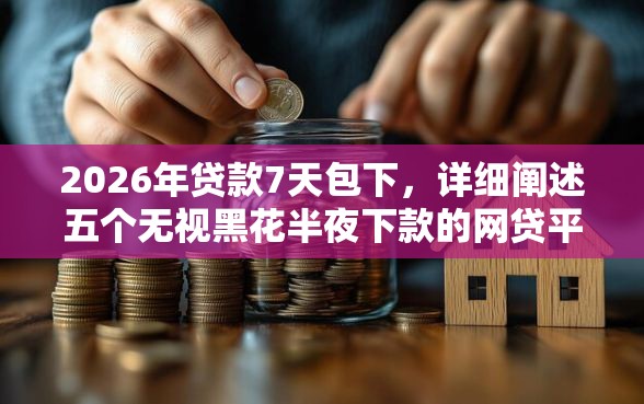 2026年贷款7天包下，详细阐述五个无视黑花半夜下款的网贷平台