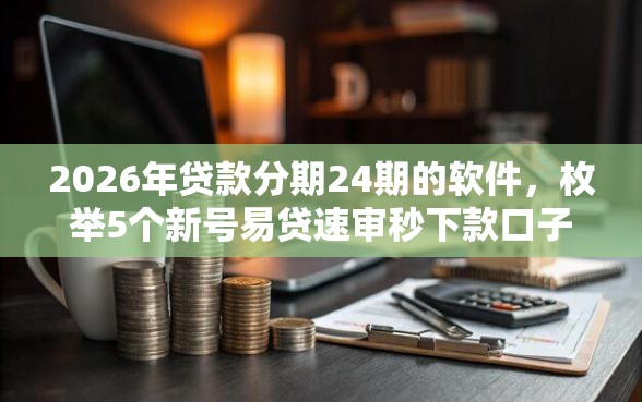 2026年贷款分期24期的软件，枚举5个新号易贷速审秒下款口子