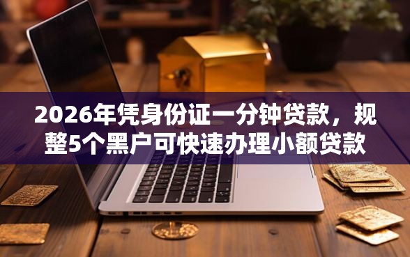 2026年凭身份证一分钟贷款，规整5个黑户可快速办理小额贷款业务的口子