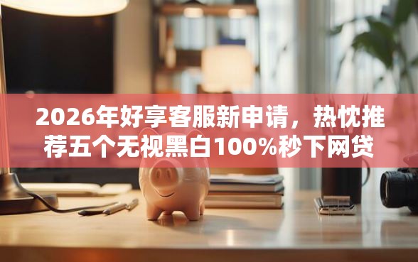 2026年好享客服新申请，热忱推荐五个无视黑白100%秒下网贷口子