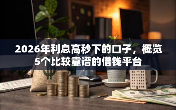 2026年利息高秒下的口子，概览5个比较靠谱的借钱平台