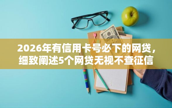 2026年有信用卡号必下的网贷，细致阐述5个网贷无视不查征信口子