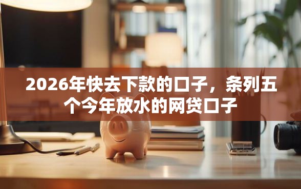 2026年快去下款的口子，条列五个今年放水的网贷口子