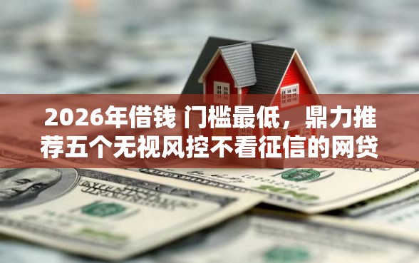 2026年借钱 门槛最低，鼎力推荐五个无视风控不看征信的网贷