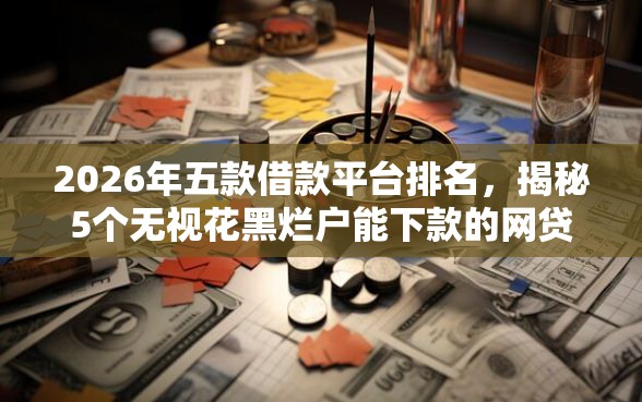 2026年五款借款平台排名，揭秘5个无视花黑烂户能下款的网贷