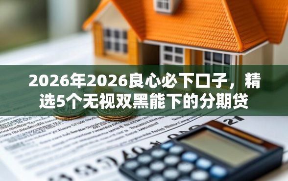 2026年2026良心必下口子，精选5个无视双黑能下的分期贷