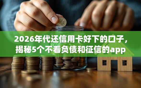2026年代还信用卡好下的口子，揭秘5个不看负债和征信的app