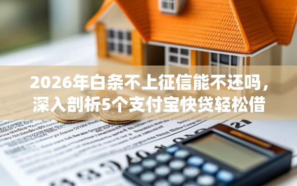 2026年白条不上征信能不还吗，深入剖析5个支付宝快贷轻松借app